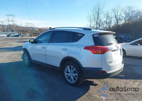 2013 Toyota Rav4 Limited из США, поврежденный, VIN 2T3DFREV3DW048666